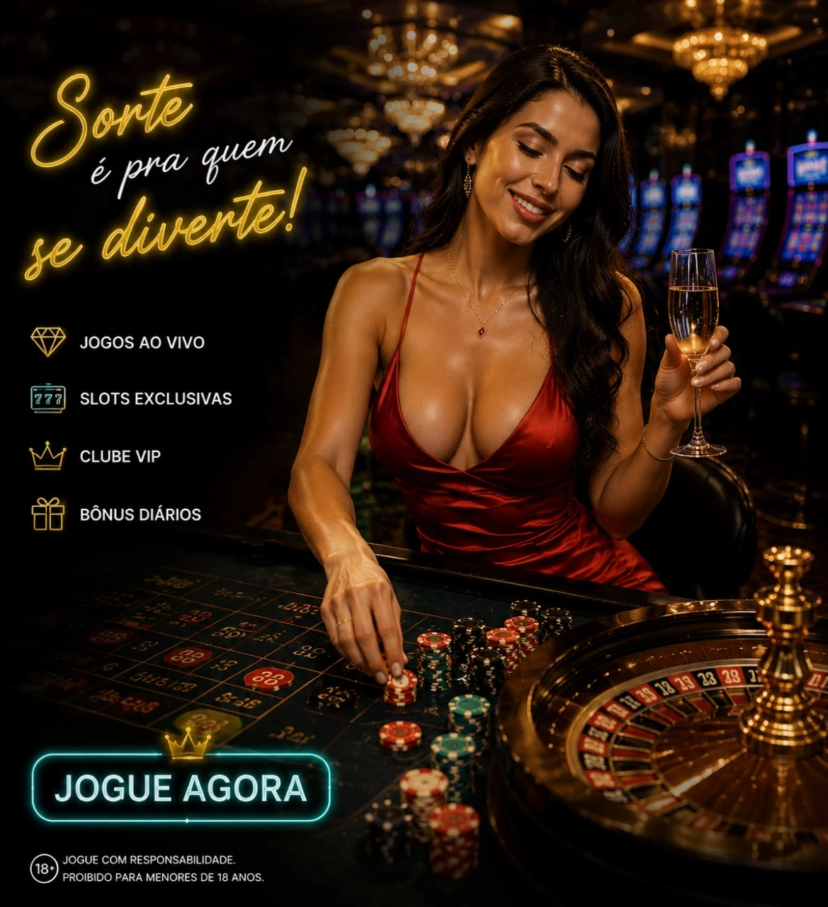 Acessar jogos e bônus no APK